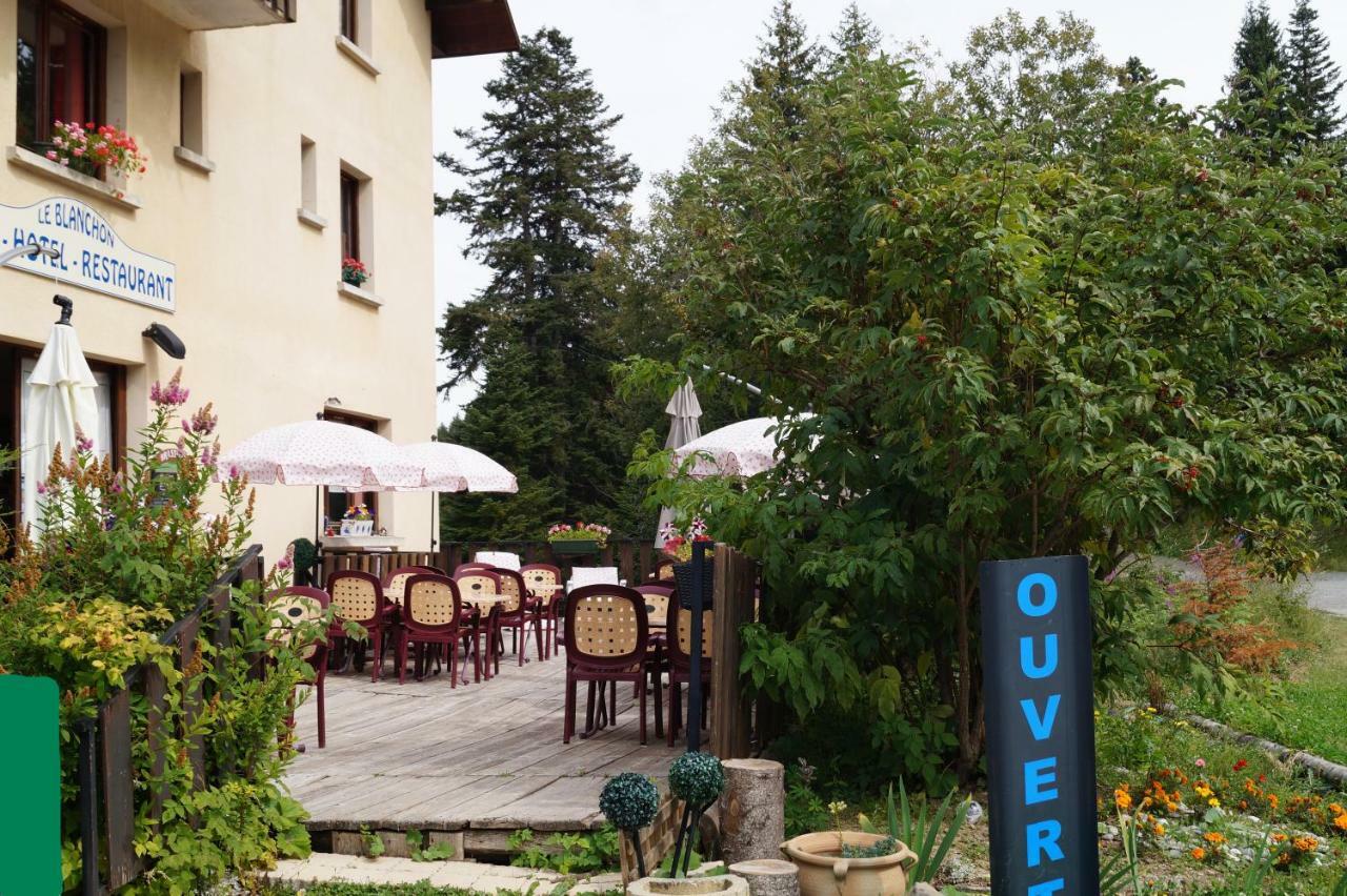 Hotel - Restaurant Le Blanchon Selonnet Exteriör bild